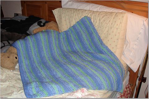 Knitted Baby Blanket