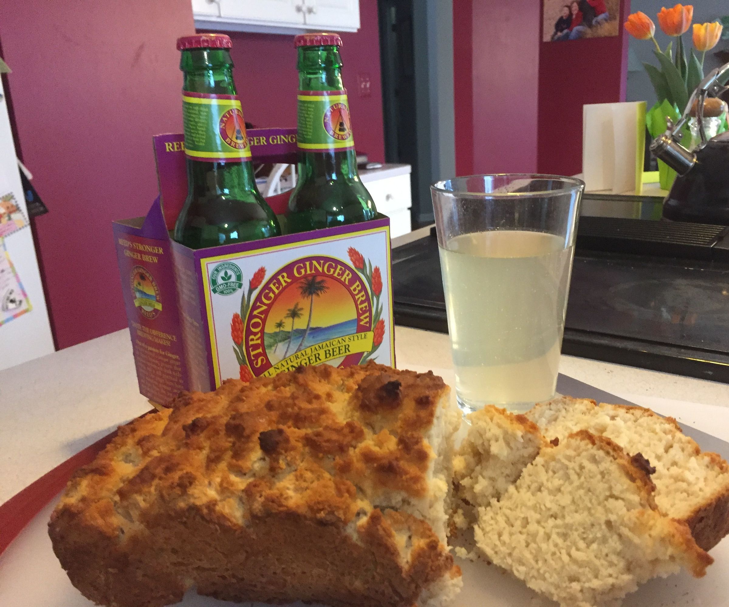 Three Ingredient Ginger Beer Bread
