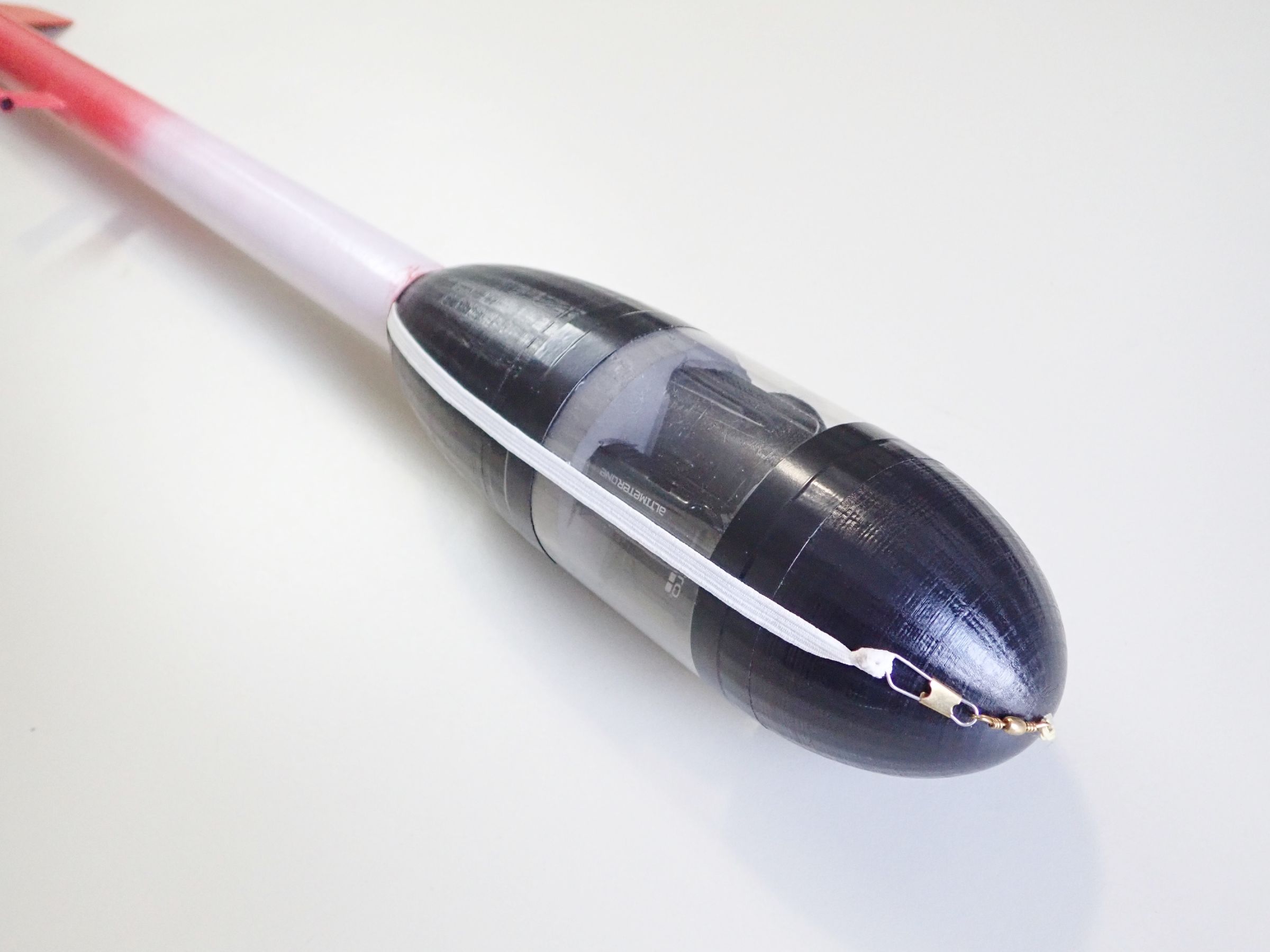 Model Rocket With GoPro Nose Cone 15 Steps (with Pictures