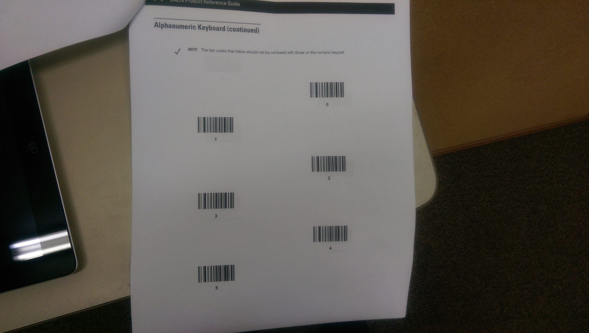 Pair a Motorola Bluetooth Bar Code Scanner With an IPad or IPhone : 9 ...