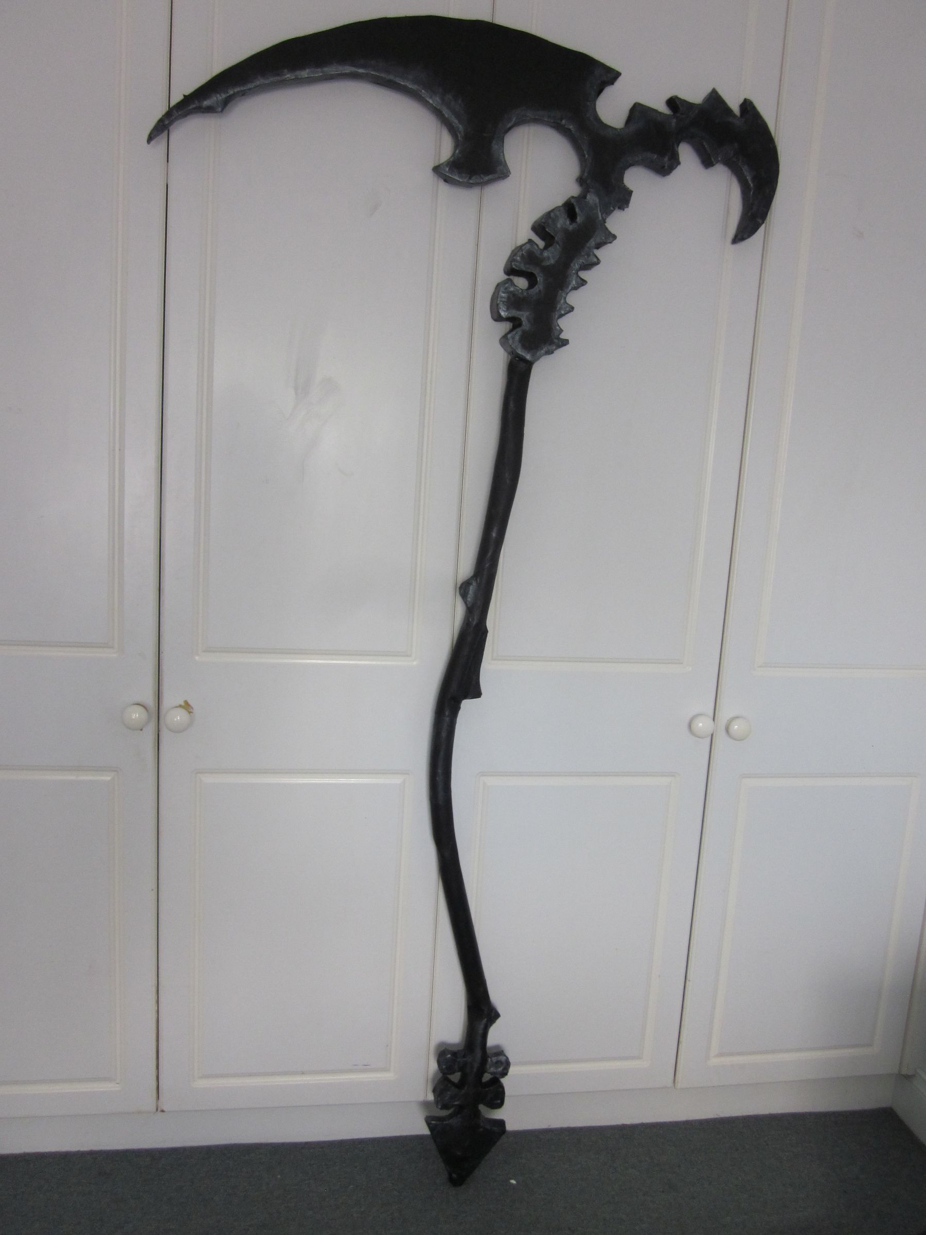 Tutorial - How to Make the Dead Master Scythe From "Black Rock Shooter" Anime