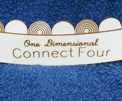 One Dimensional Connect 4 - the Remix.