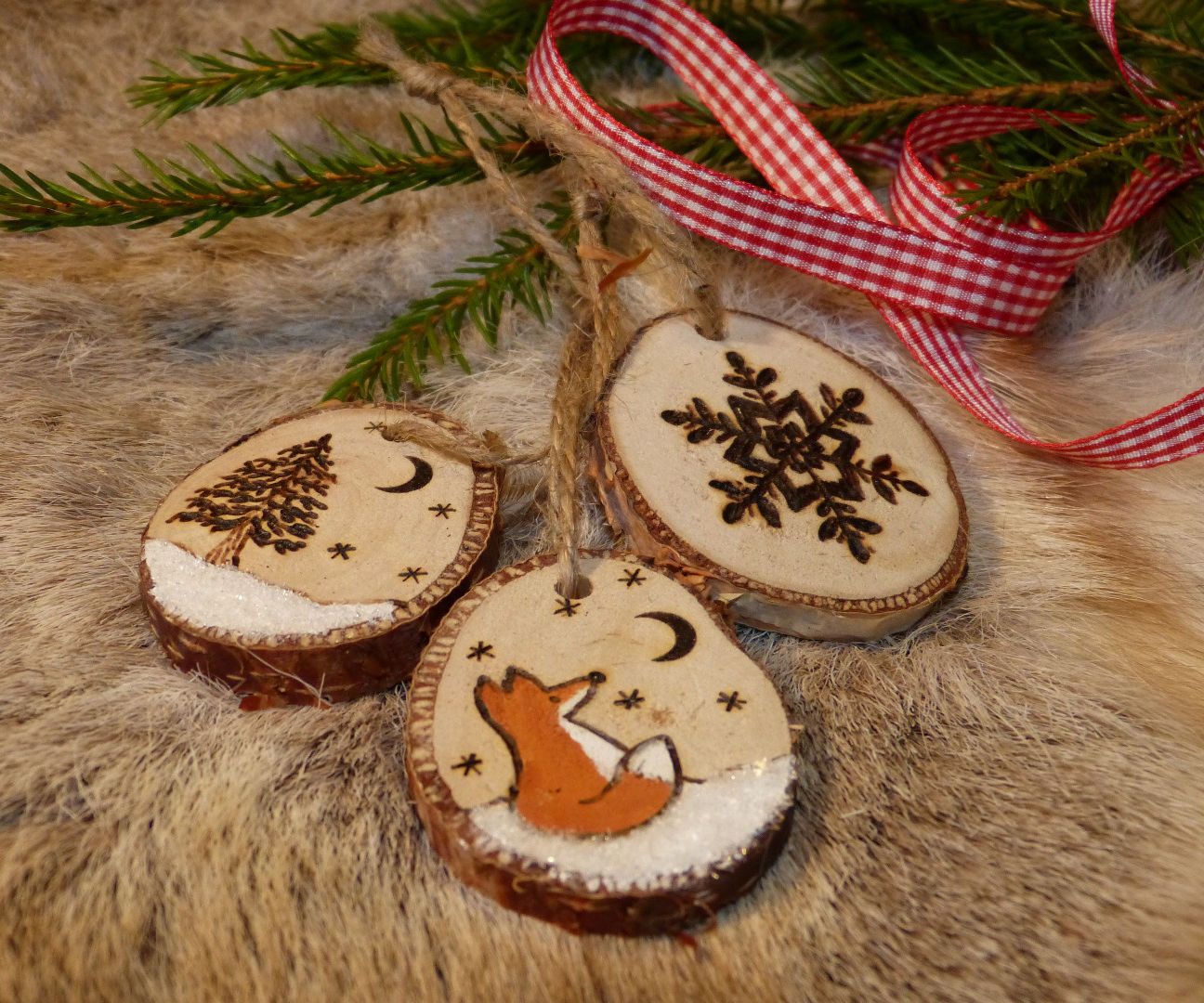 Easy Pyrography Ornaments