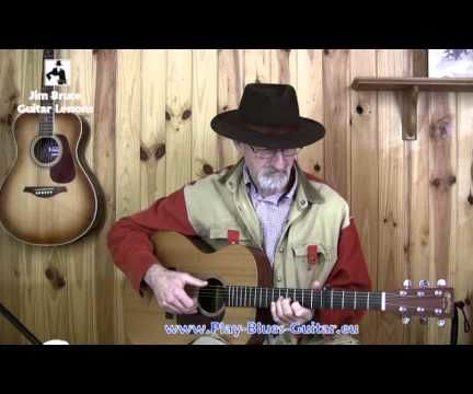 Learn Blues Guitar in E - Watch Over Me by Guy Davis