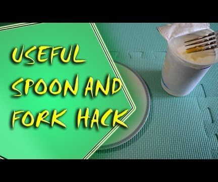 Life Hack - Spoon and Fork Hack
