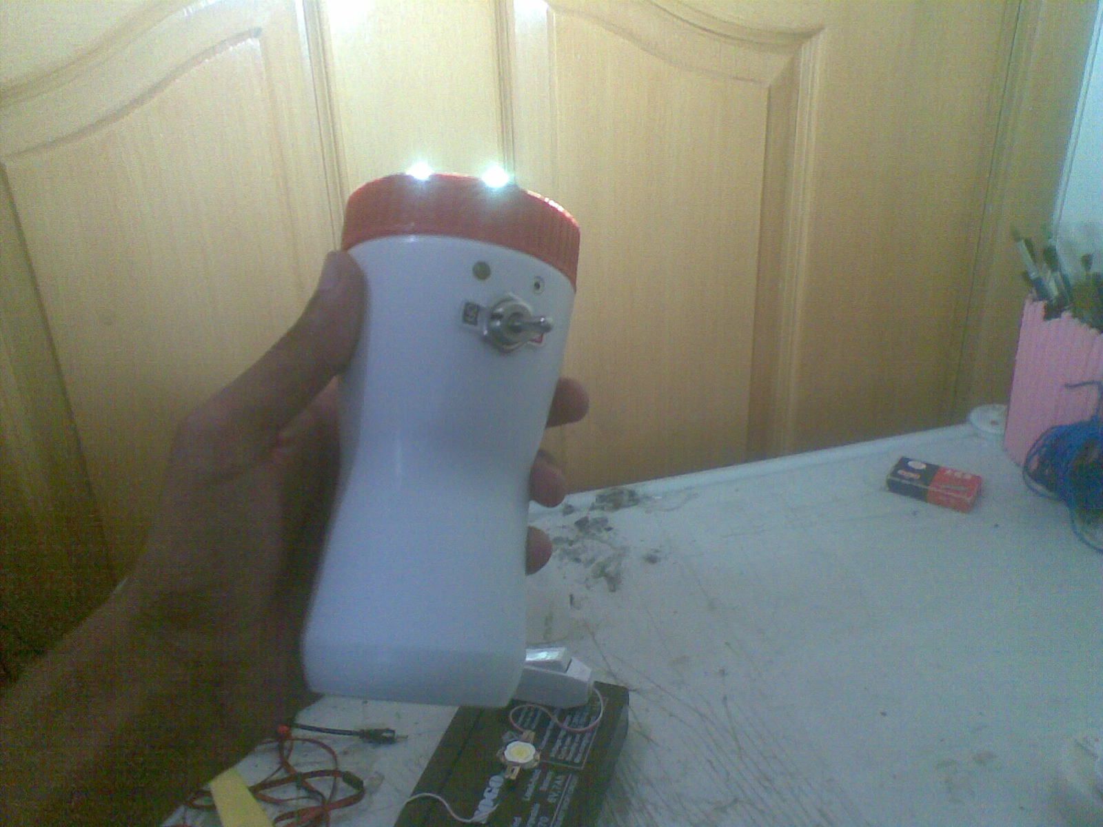 High Power LED Rechargeable Torch