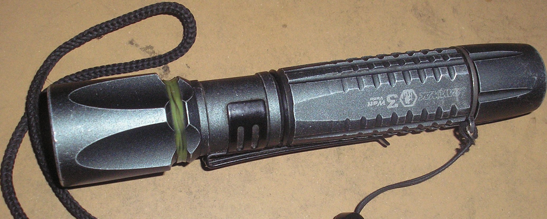 Make the world's brightest blue led flashlight