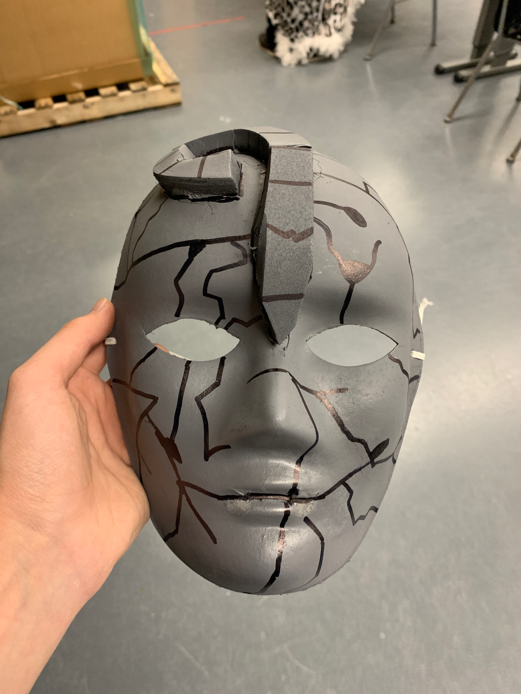 JJBA Vampire Mask 5 Steps Instructables