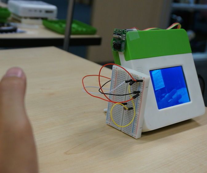Camera Trap: a Trap That Takes a Picture of Whatever Blocks the Laser