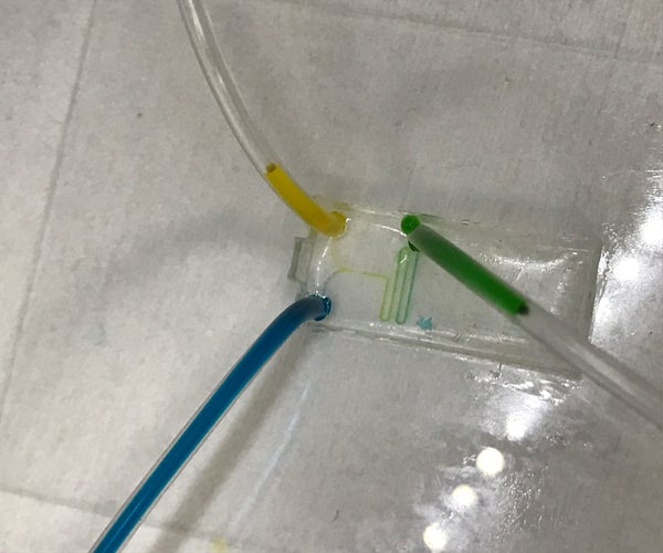 Making a PDMS Microfluidic Device With Maskless Molds