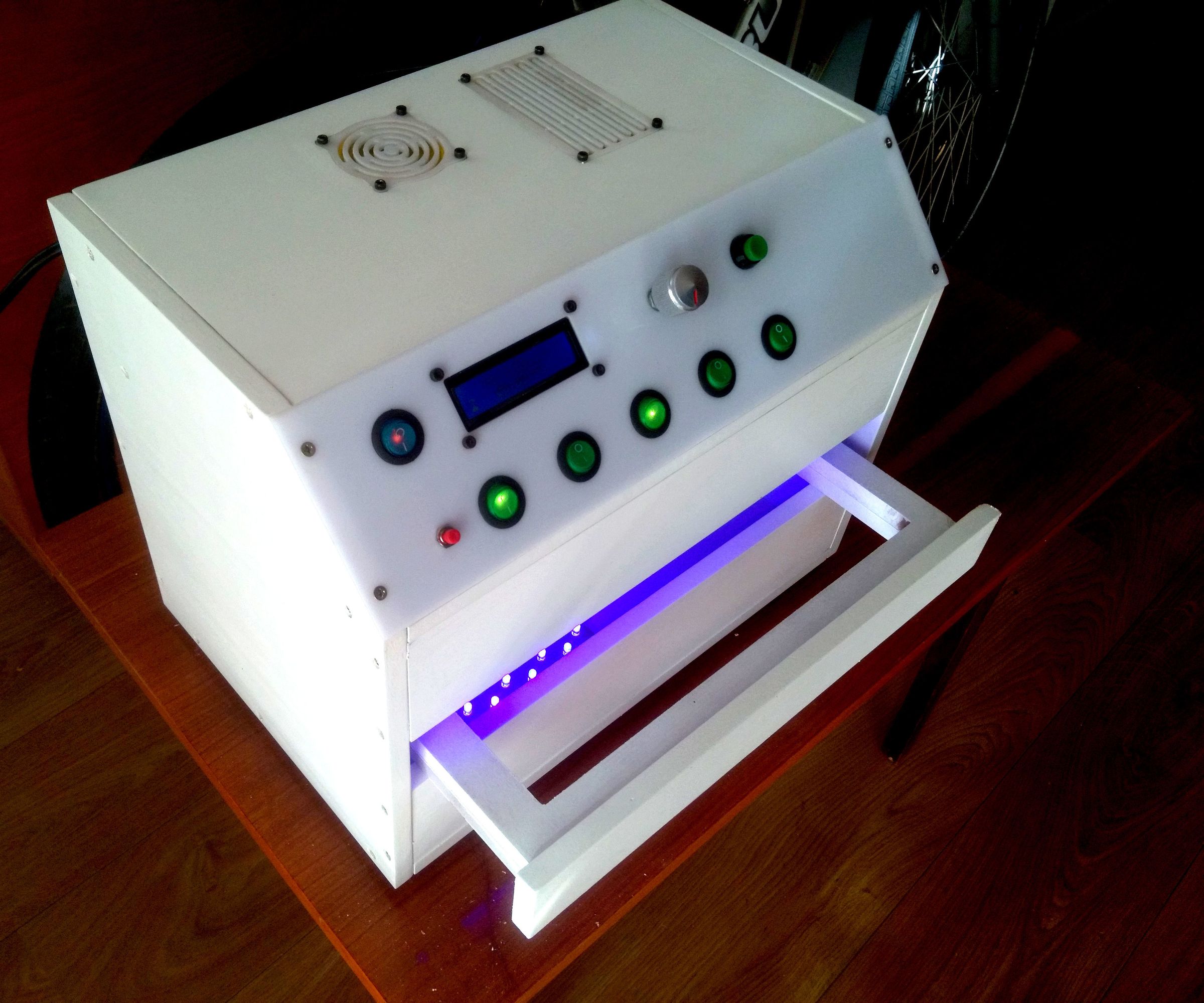 UV  Two-sided Exposure Box