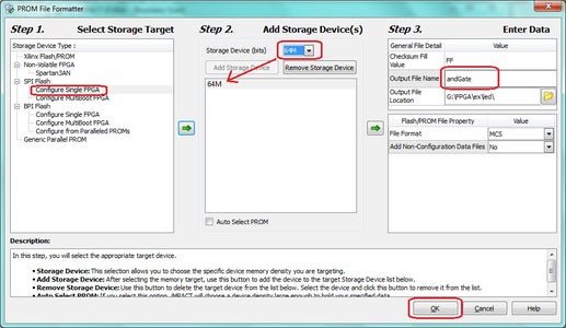 Download the Program to SPI Flash