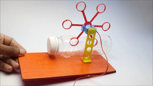 Preparing Bubble Wheel