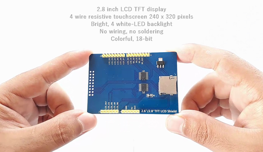 2.8 Inch TFT LCD Shield Touch Display Module