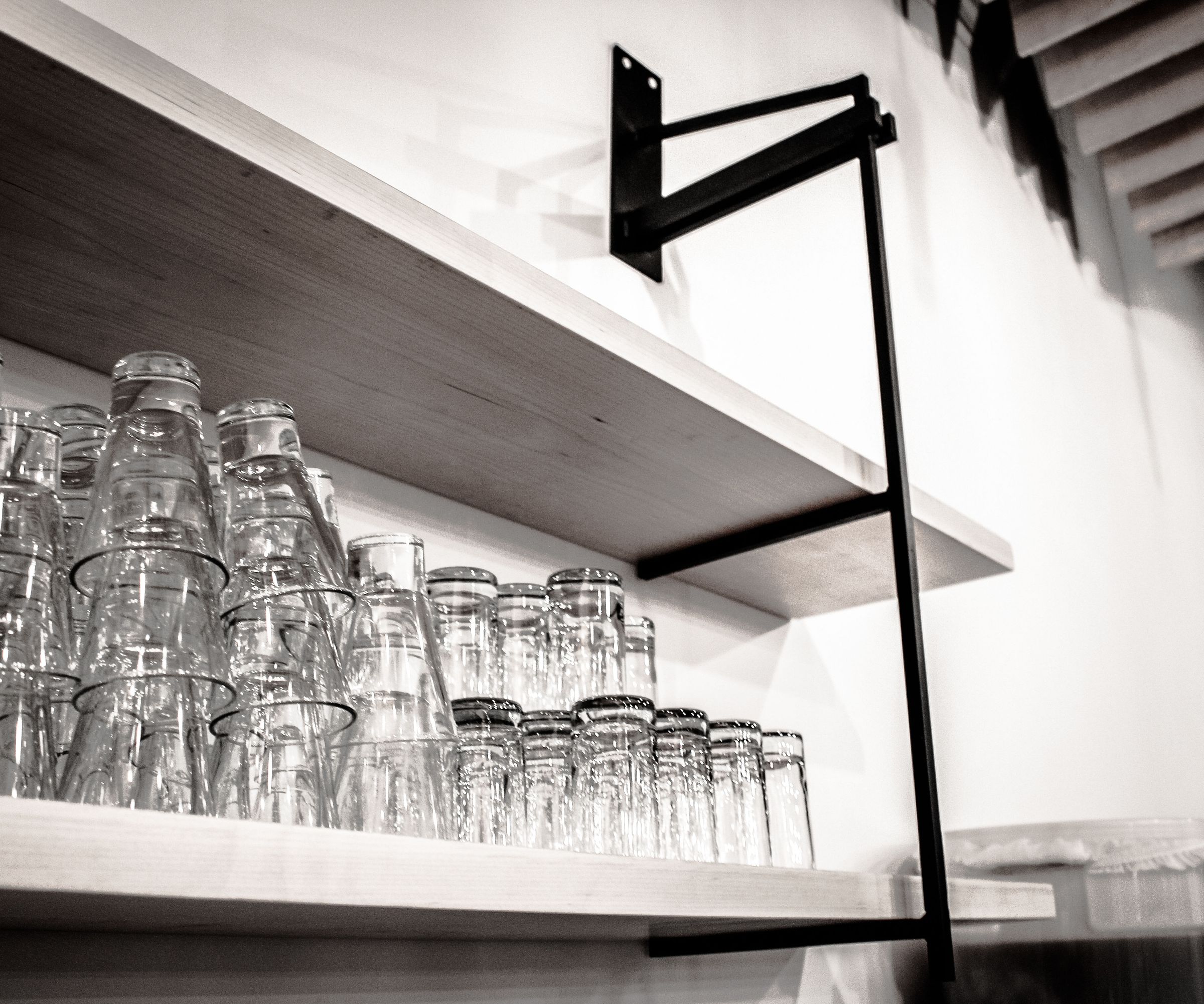 Hanging Steel Shelves