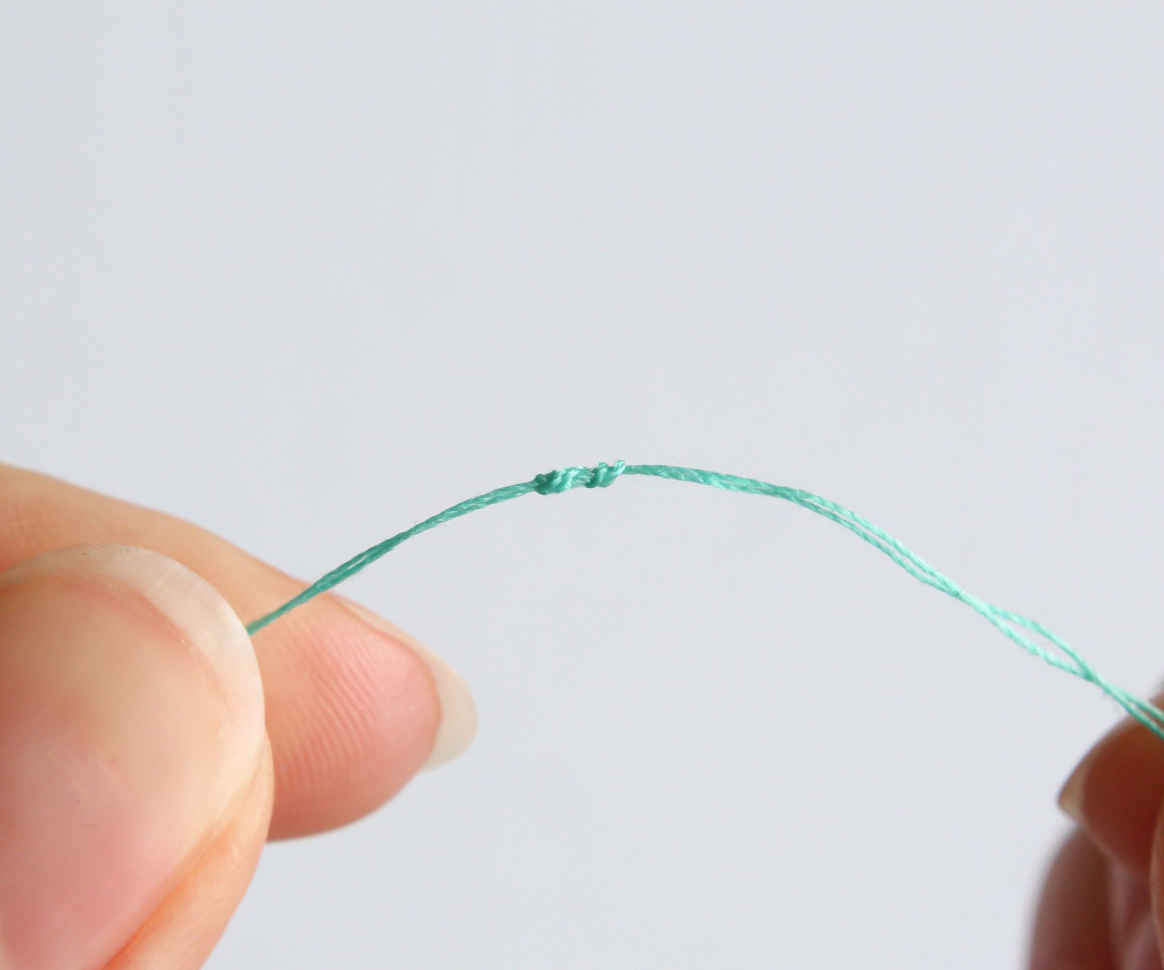 Threading Needles and Knotting Thread 4 Steps Instructables