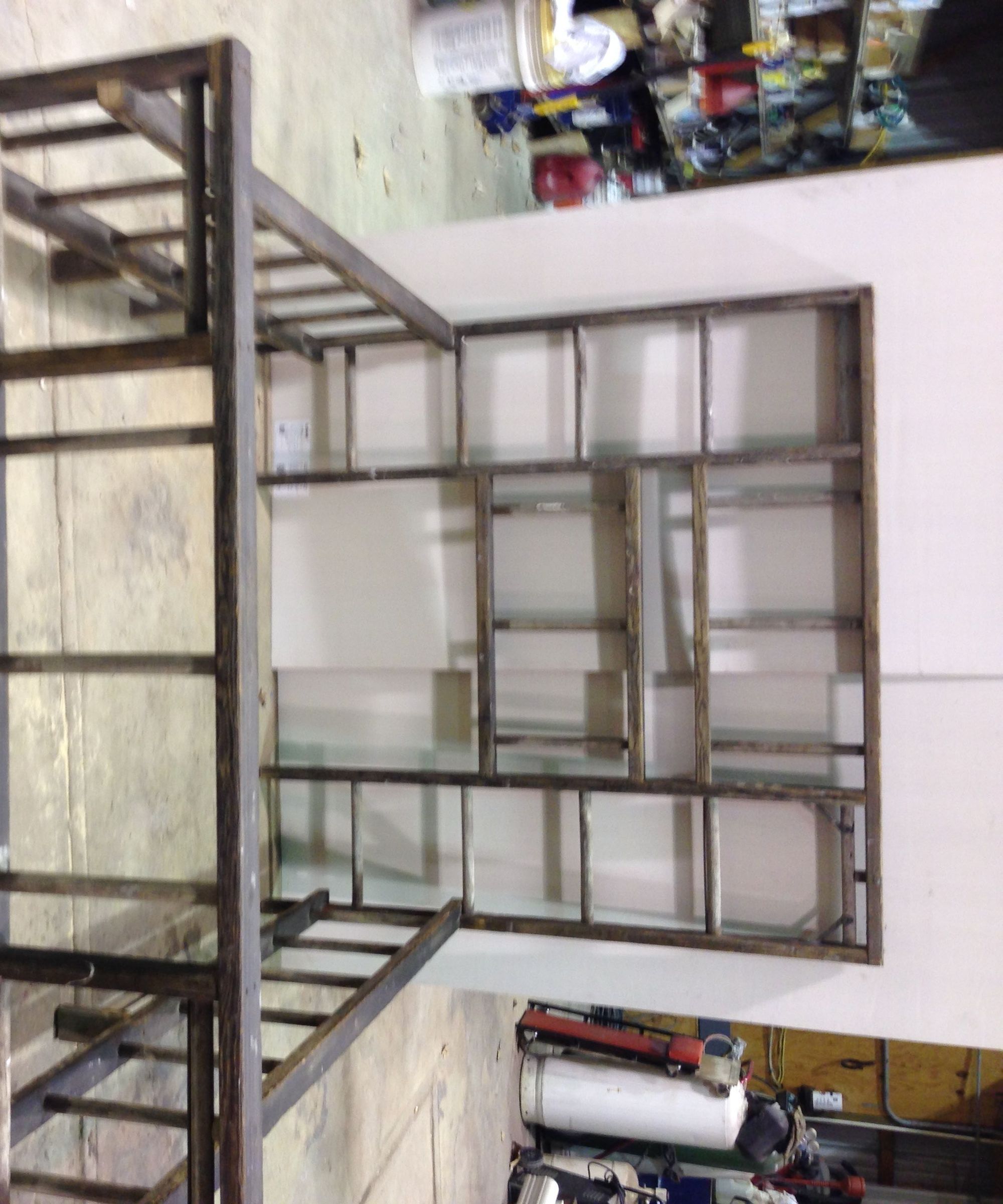 Old Wooden Ladder Bed