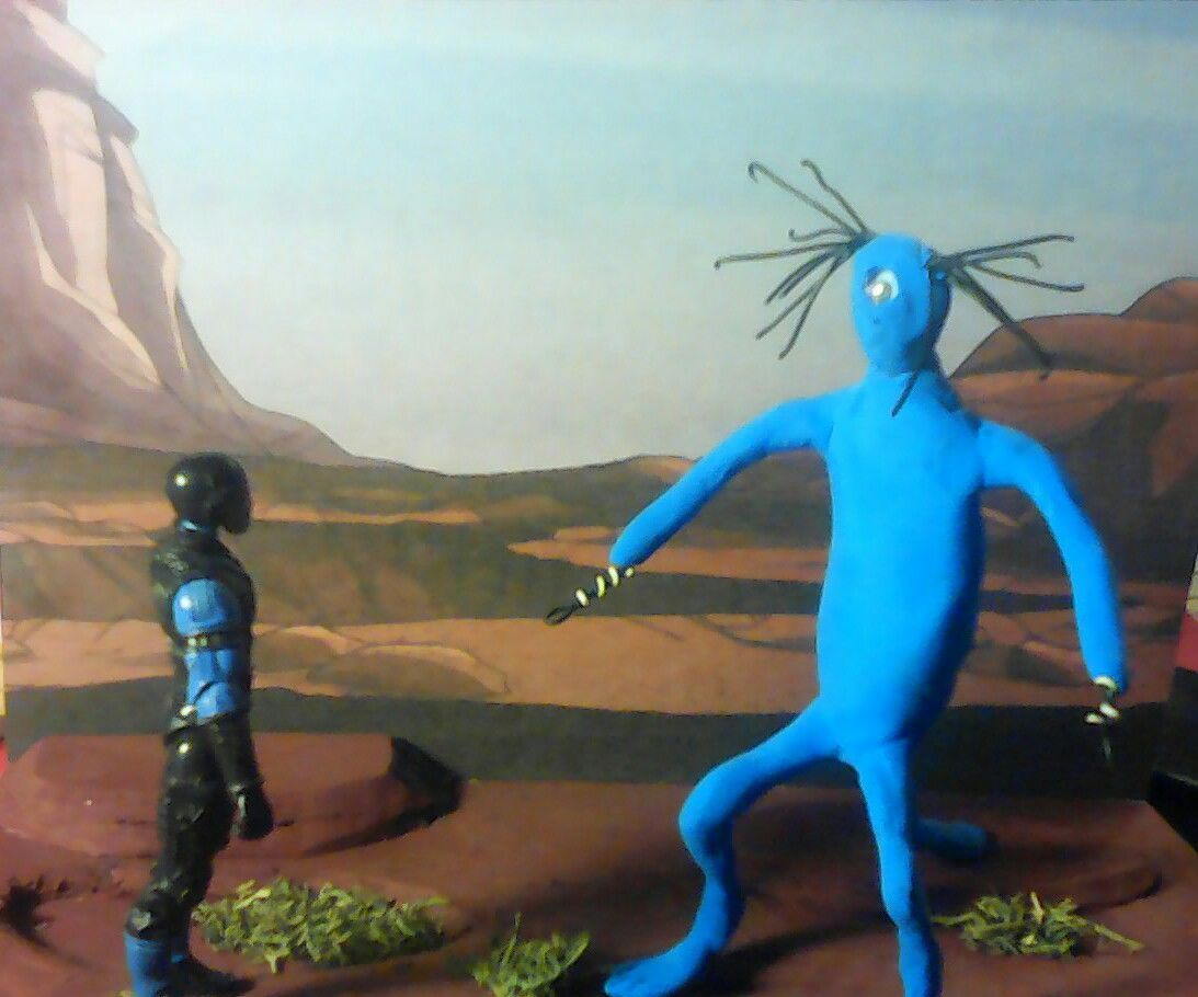 Barsoomian Plant Man From ERB's "Mars" Novels.