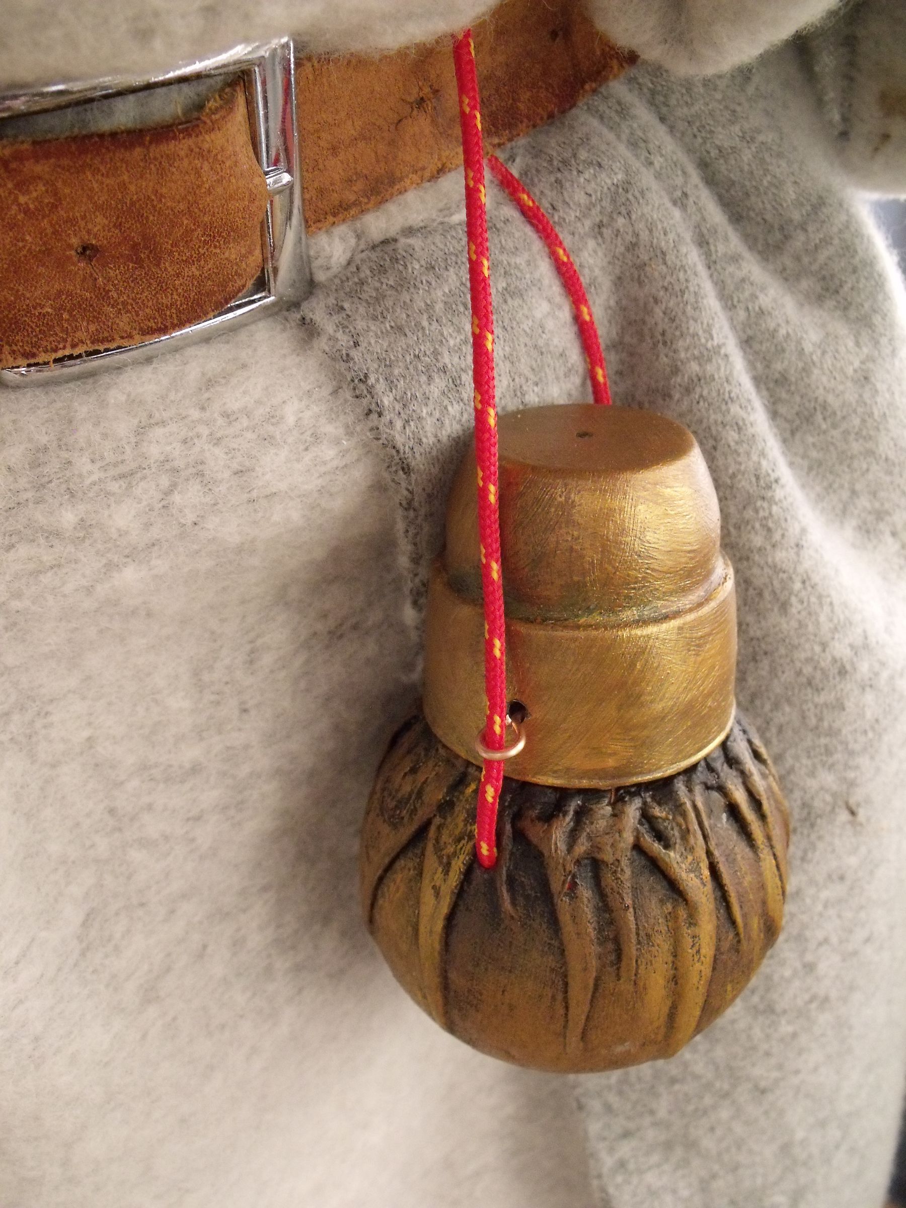 LARP Flask, Faux Medievel Belt Container