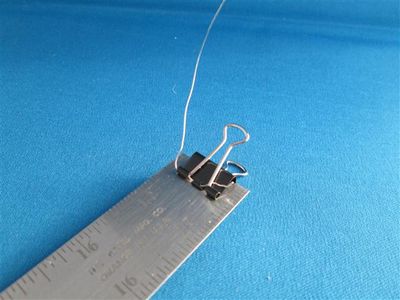 Cut Wing Pattern With Binder Clip Mount
