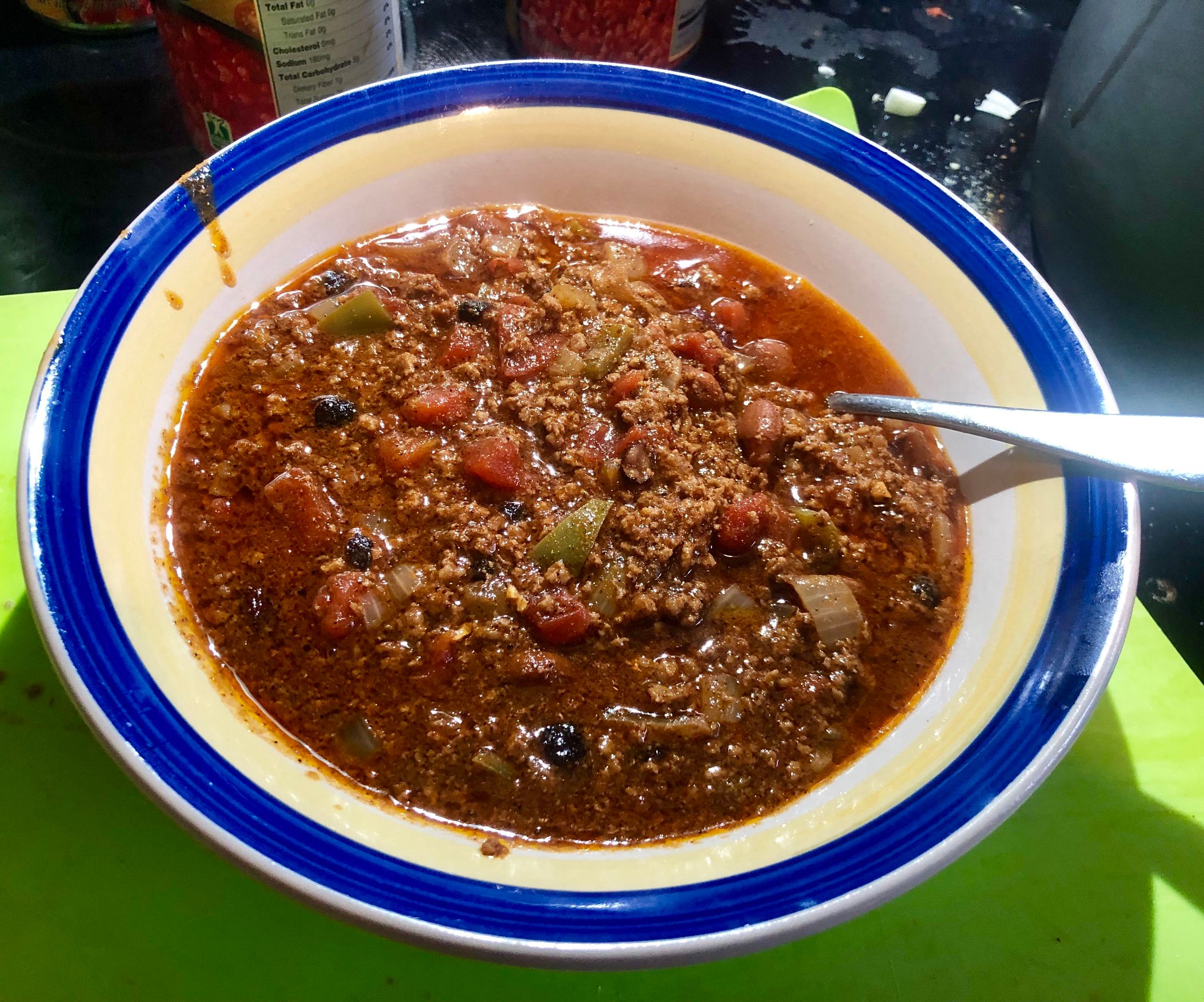 Spicy Beef Chili Cheap & Easy