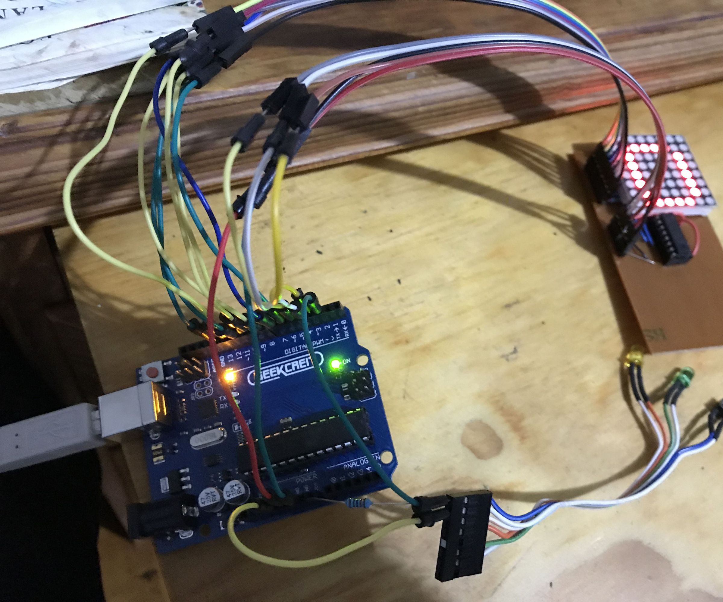 8x8 Matrix Letter Game