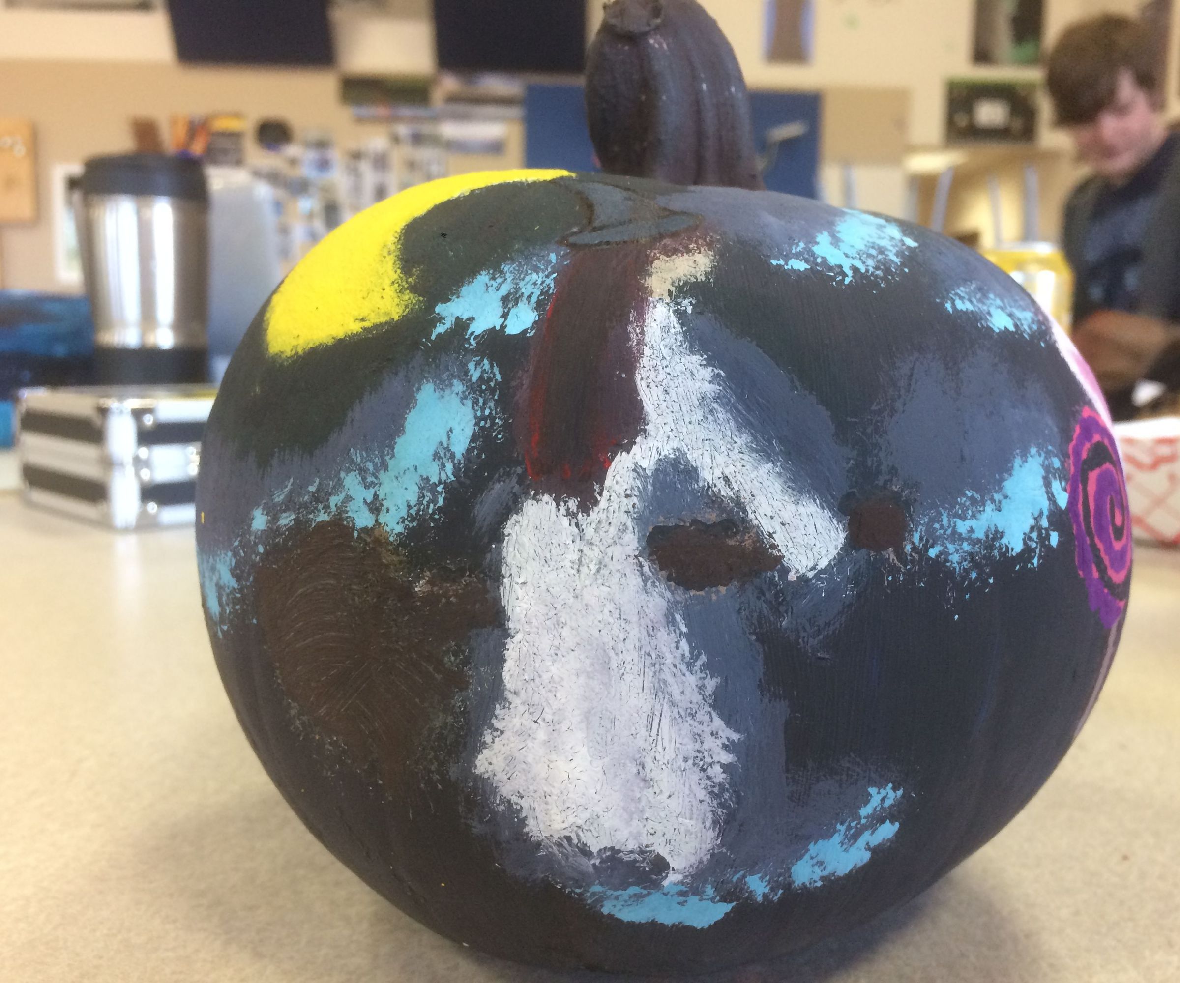 Day of the Dead/Witch Pumpkin