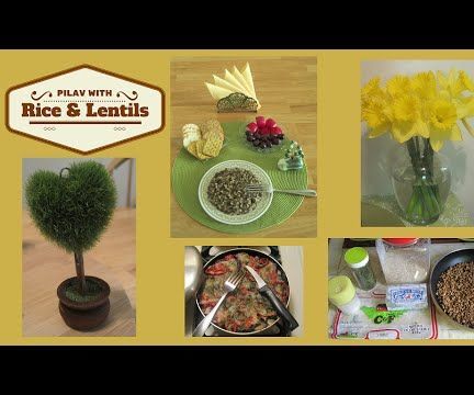 RICE AND LENTILS PILAF RECIPE