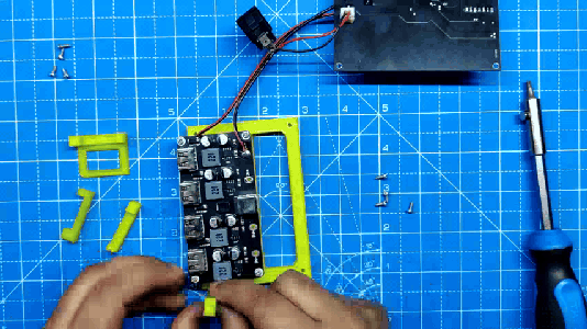 DC-DC Buck Module and Charger Circuit Assembly