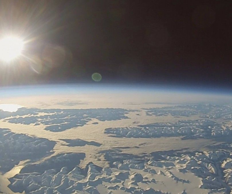 Balloon Launch Toward SPACE!
