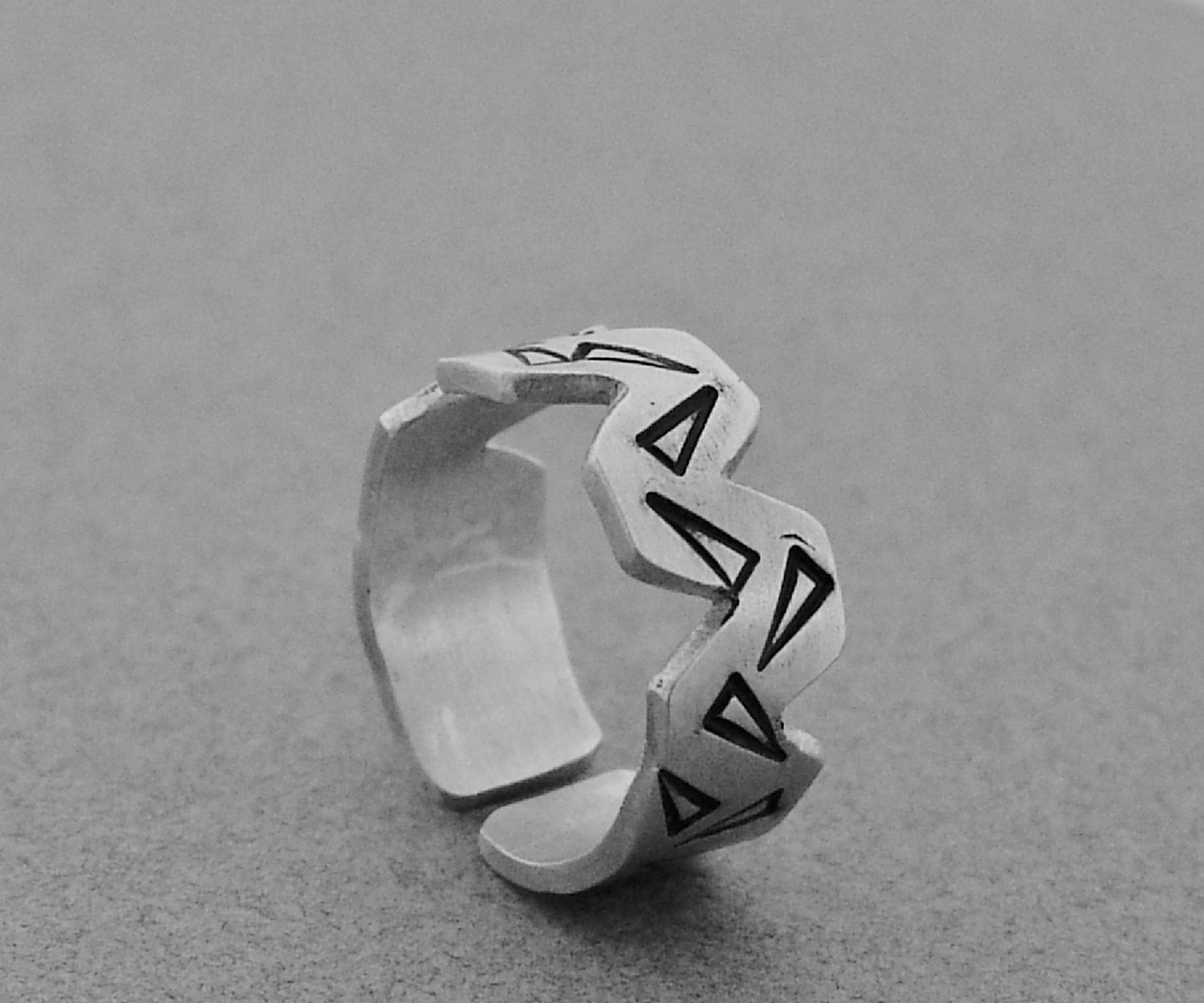 Zig Zag Aluminum Ring DIY TUTORIAL