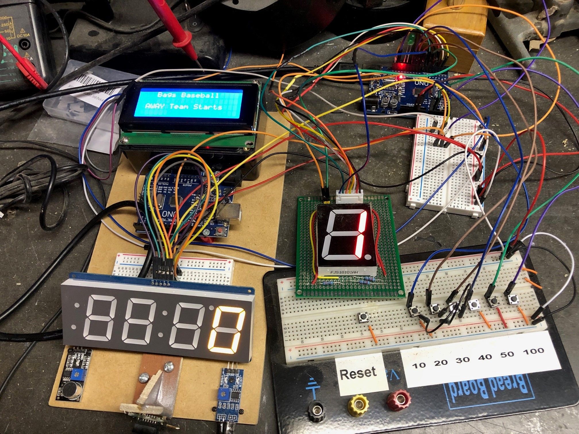 Electronic Scoring for a Bean Bag Toss Baseball Game : 8 Steps (with  Pictures) - Instructables