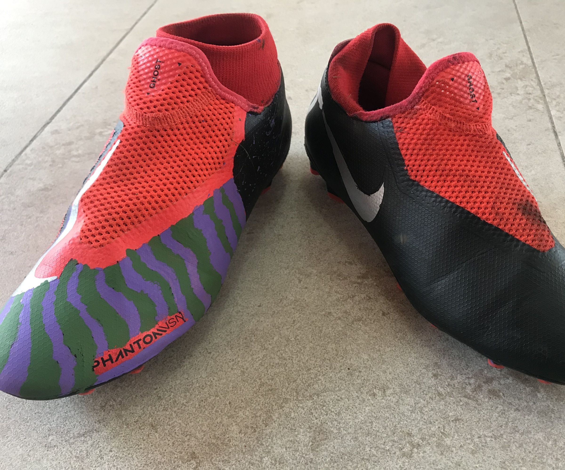 Halloween Soccer Cleats.