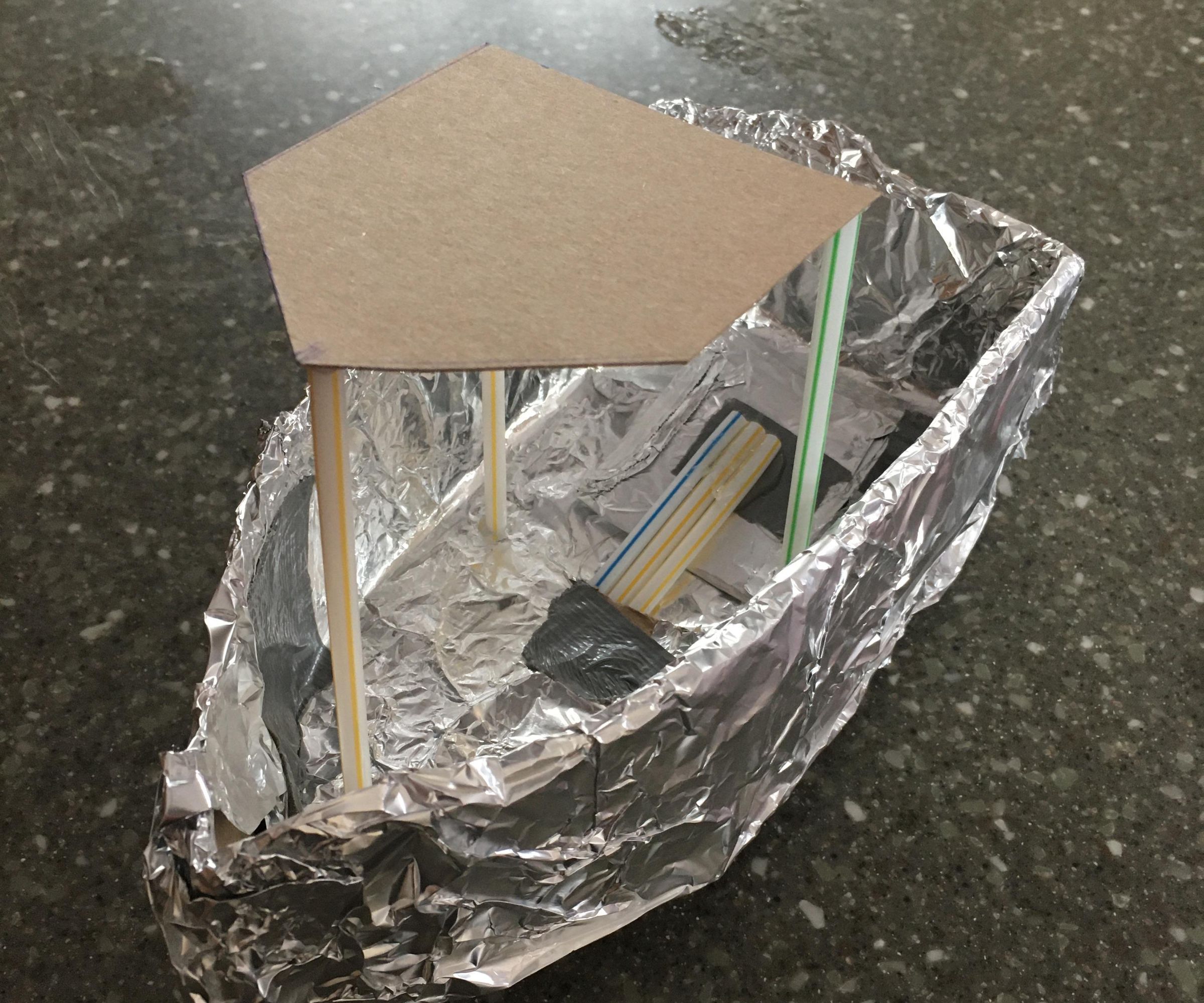 Tin Foil Pop-Pop Boat