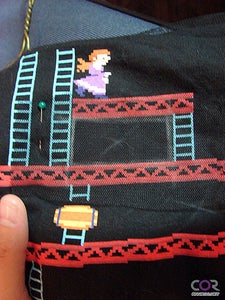 Sewing the Mesh Net Fabric On