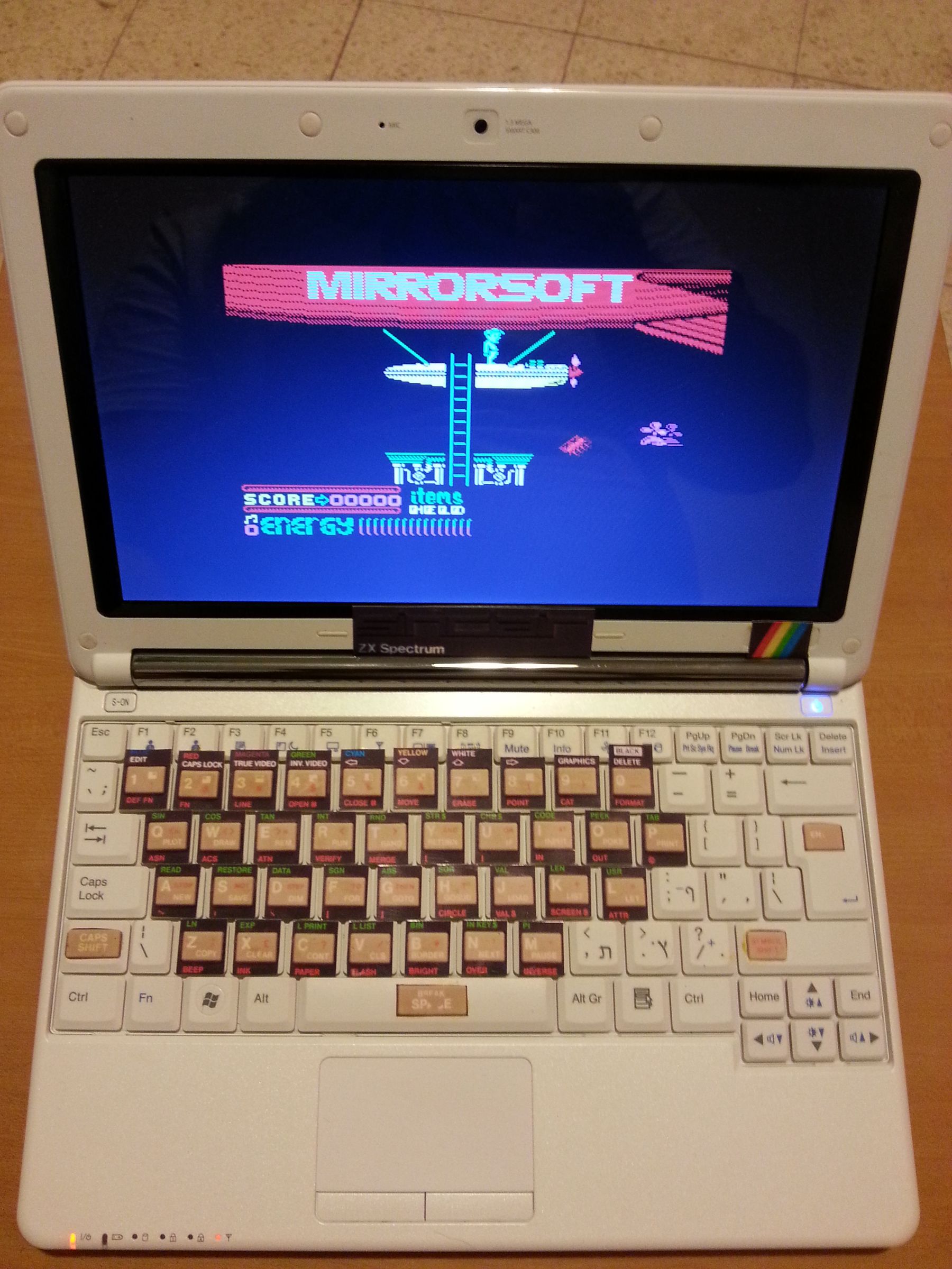 Creating a Brand New ZX Spectrum Using a Netbook Pc - Instructables