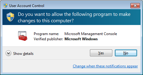 Fully Disabling UAC.