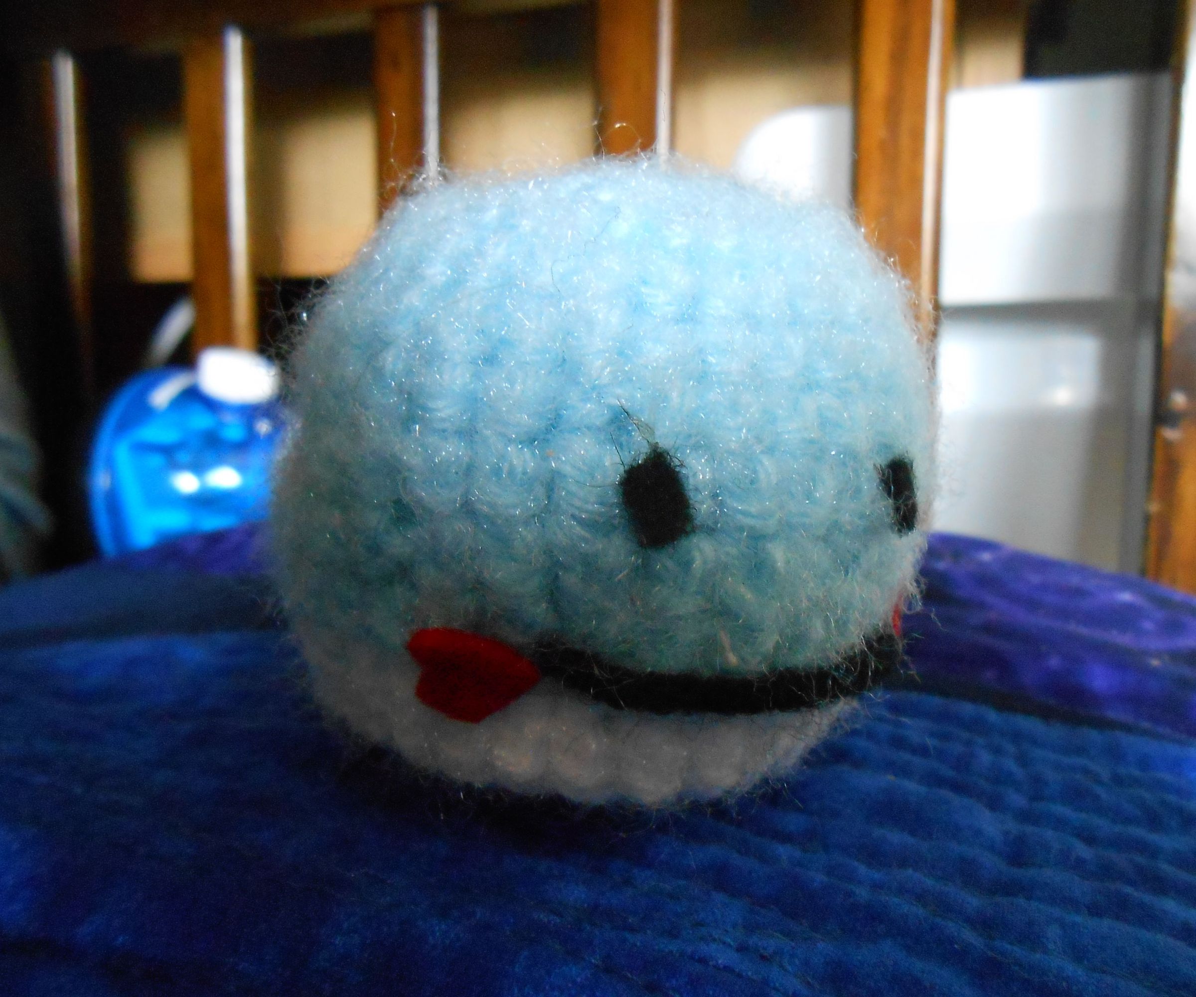Crocheted Whale