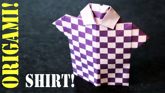 Traditional Shirt Origami Tutorial!
