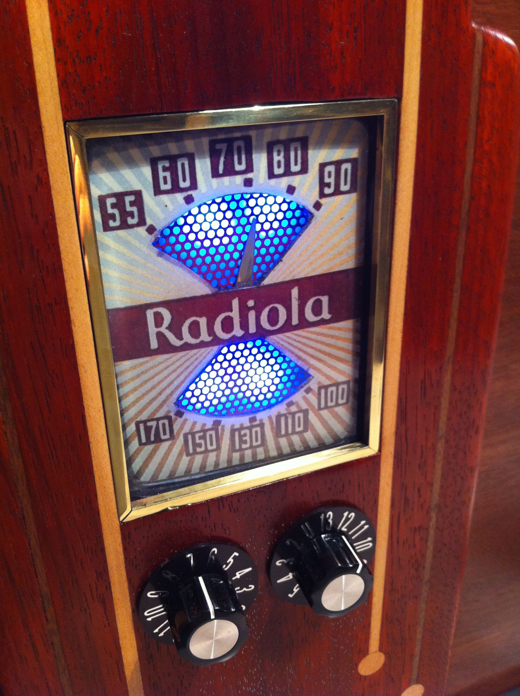 Vintage Radio Computer Tower.