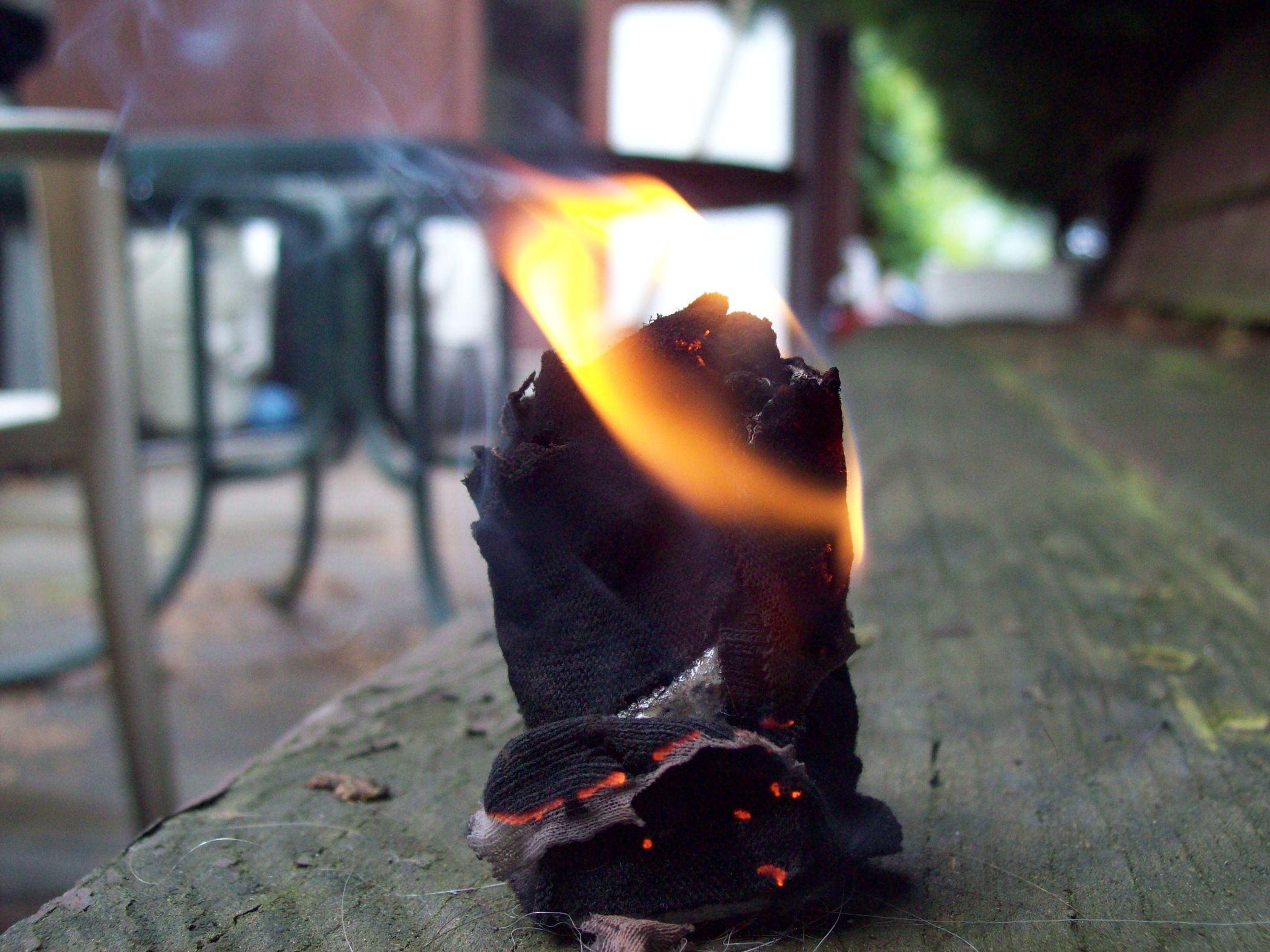1 Minute Duct Tape Fire Starter 6 Steps Instructables