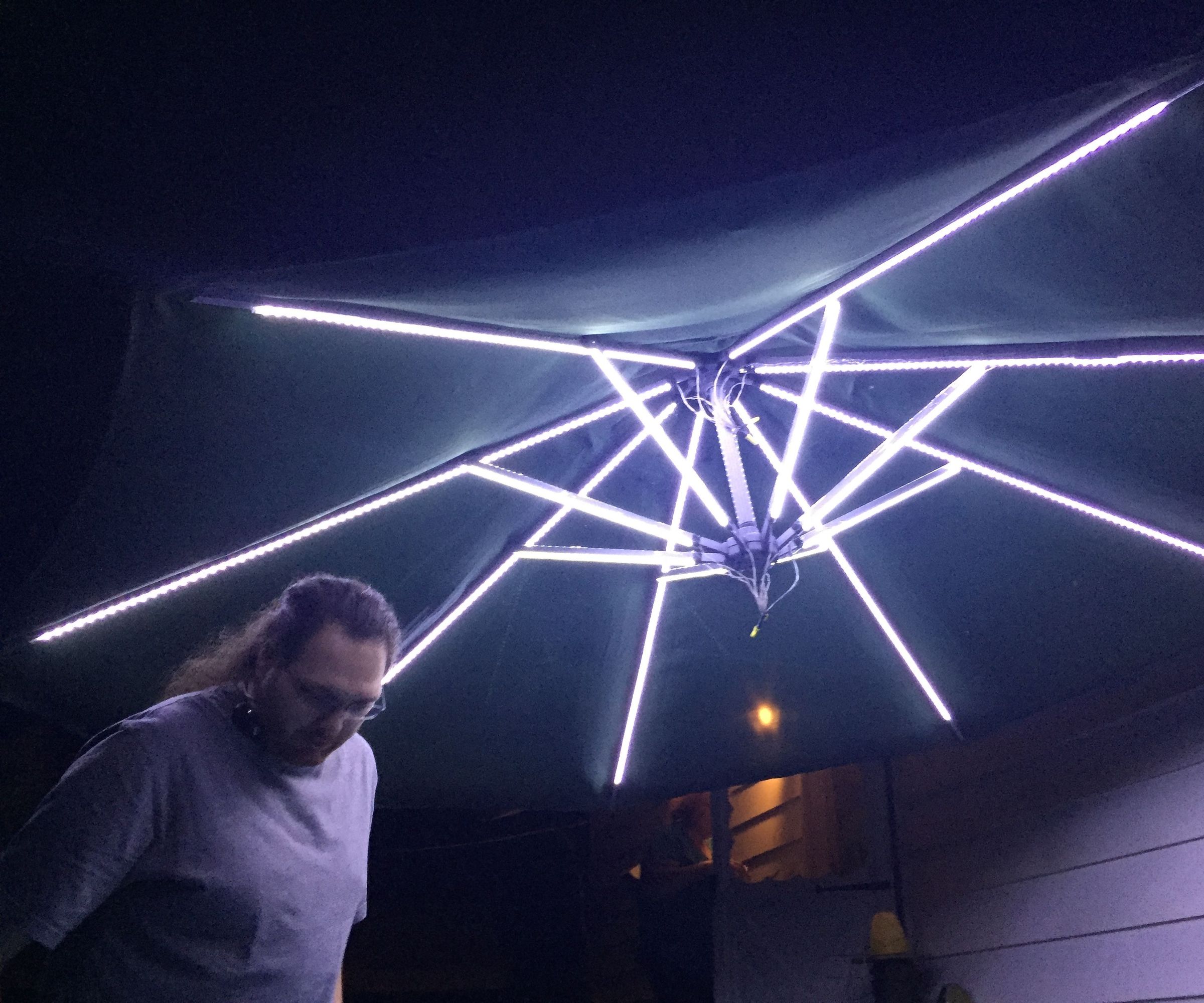 Ultimate LED Market Umbrella Light