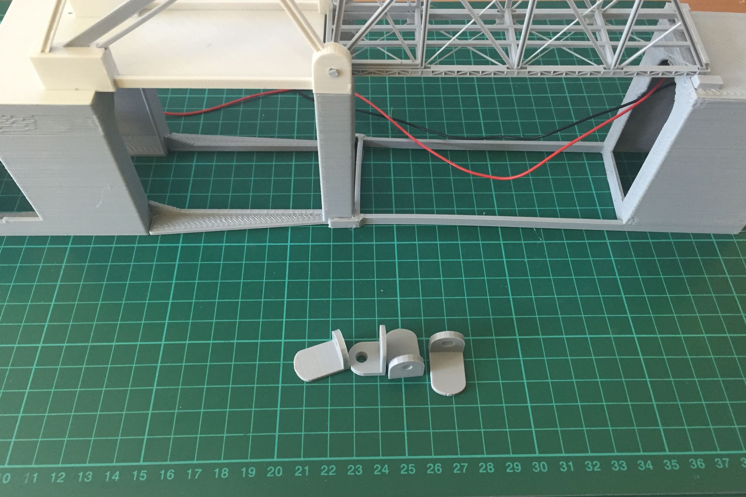 Building a 1:160 (N) Scale Model of a Bascule Style Railroad Draw ...