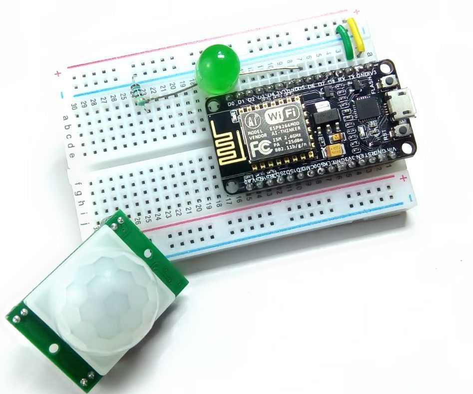 Interface PIR Sensor With NodeMCU