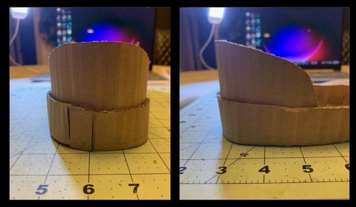 Cardboard Air Jordan 1s Mids That Glow in the Dark : 11 Steps (with ...