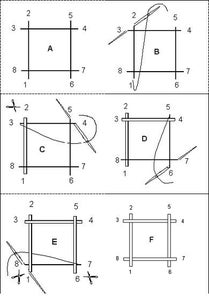 One-Square Pattern - Making the Braided Grid
