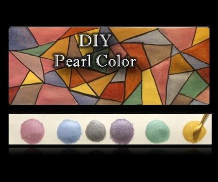 DIY Pearl Metallic Colors | Pearl Metallic Colors Tutorial