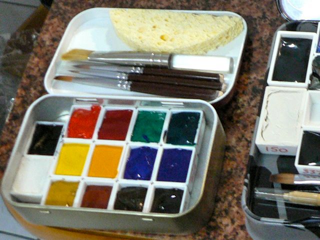 Movable Pallet Altoid Tin Watercolor Set