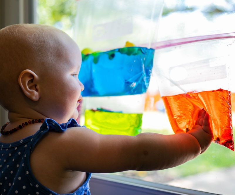 Toddler Sensory Water Bags