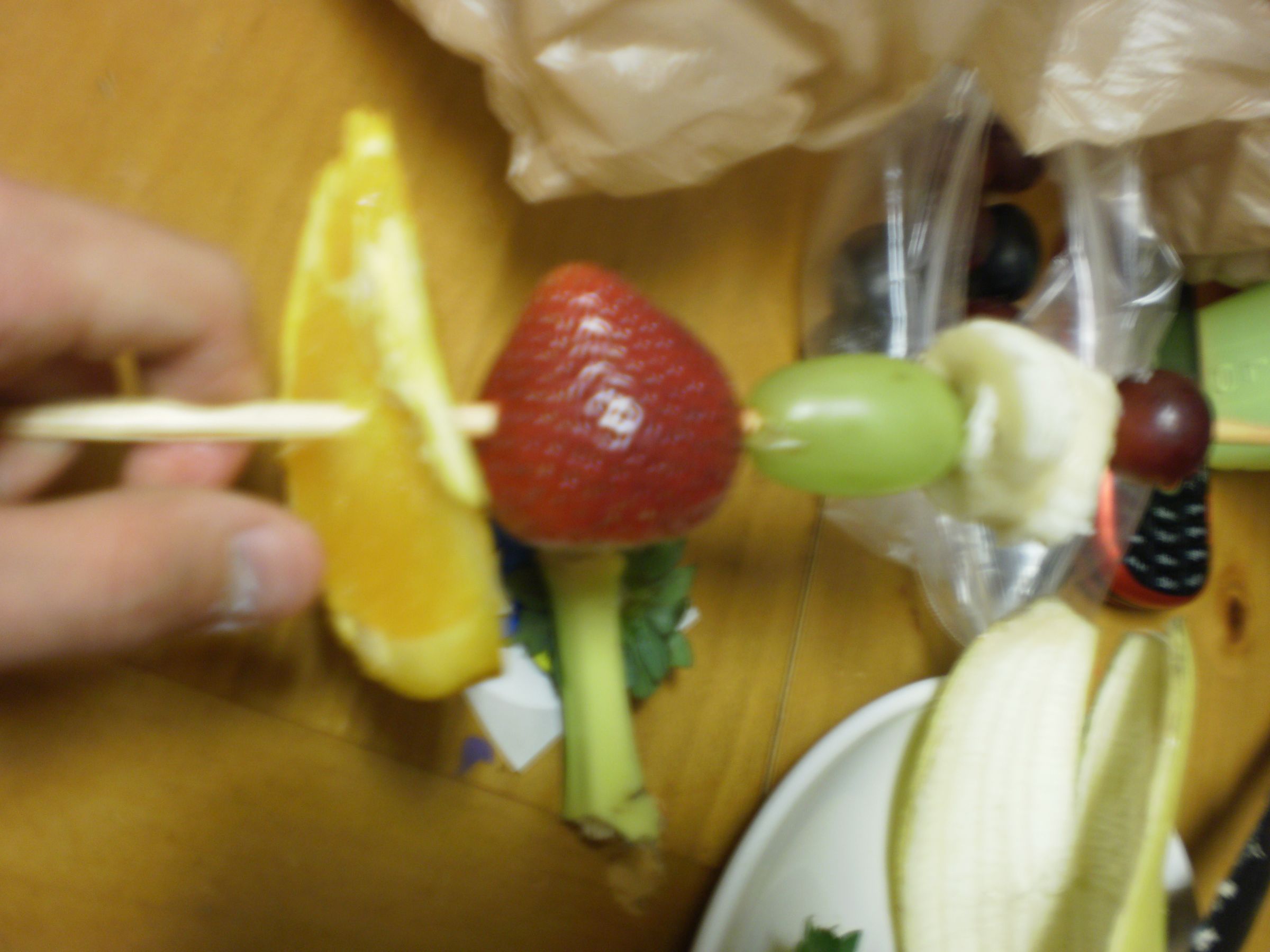 Fruit KaBobs 3 Steps Instructables